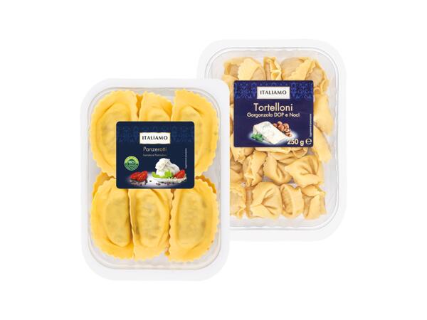 Tortelloni or panzerotti