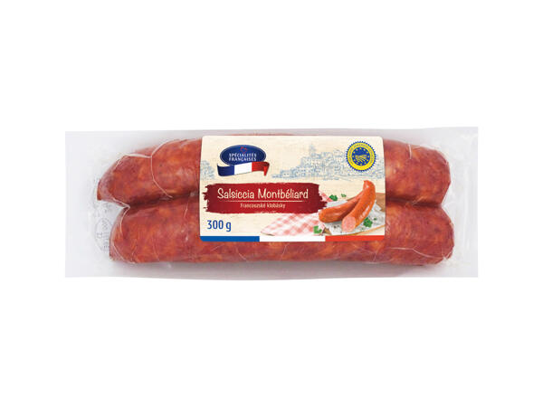 FRANCOUZSKÉ KLOBÁSKY SALSICCIA MONTBÉLIARD