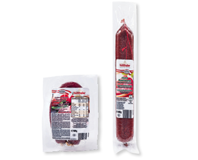 Salami di manzo assortiti