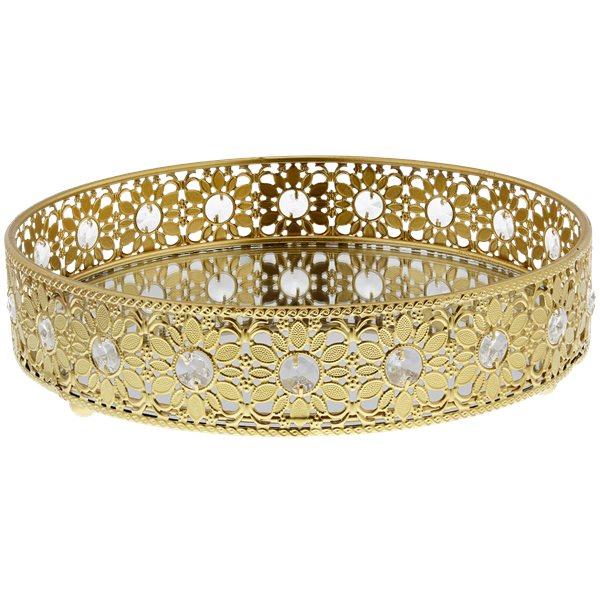 Plateau avec strass