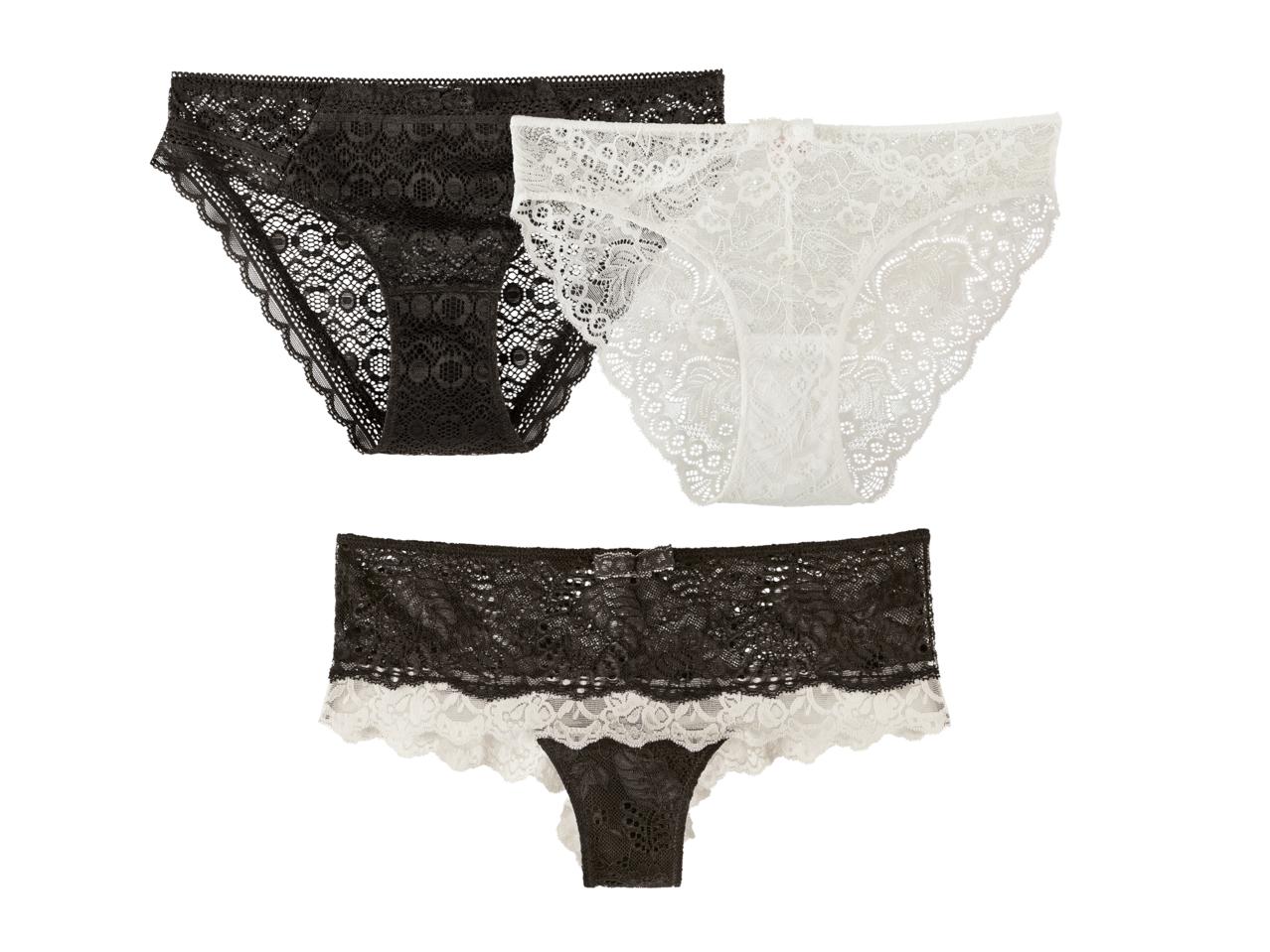 ESMARA LINGERIE Ladies' Lace Briefs