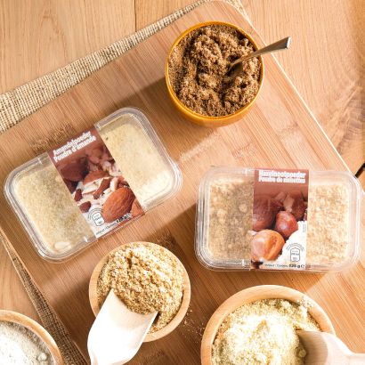 Poudre d'amandes ou de noisettes