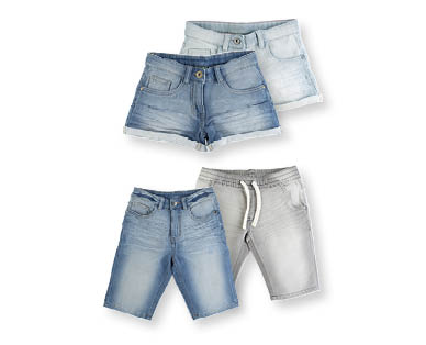 Shorts denim en sweat pour enfants KIDS ALIVE