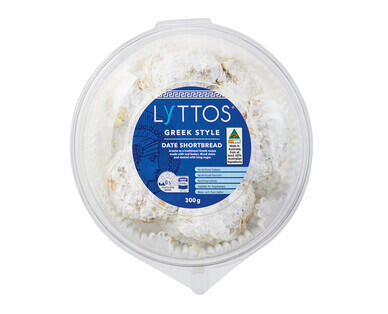 Lyttos Greek Style Shortbread 300g
