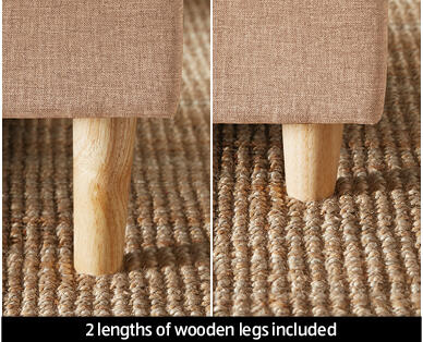 Natural Queen Bed Base