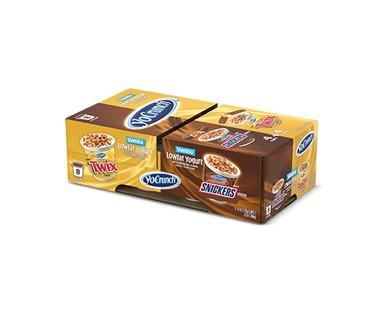 YoCrunch Snickers and Twix Yogurt Multipack