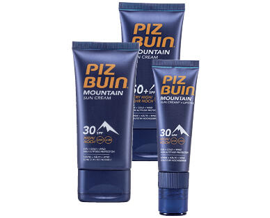 PIZ BUIN(R) 
 SONNENSCHUTZ MOUNTAIN EDITION