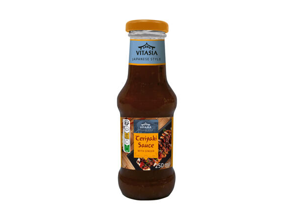Sauce teriyaki au gingembre