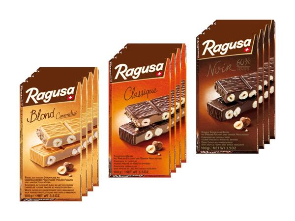 Tablettes de chocolat Ragusa Camille Bloch