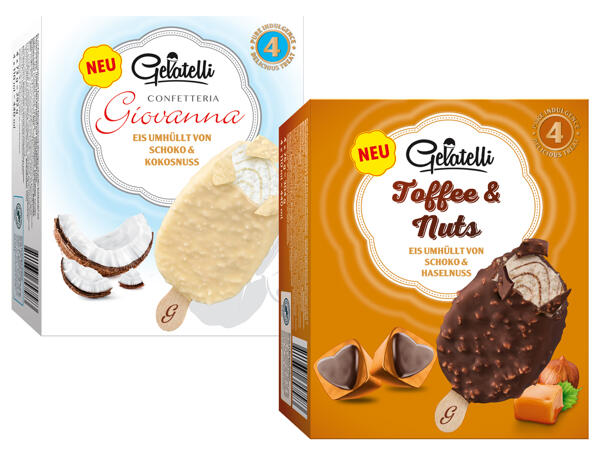 Stieleis Praline