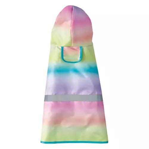 Reversible Pet Rain Jacket - Rainbow, L