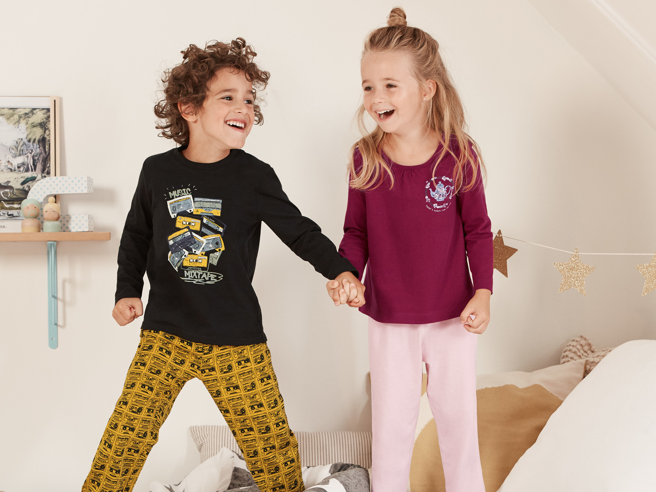 LUPILU(R) Kleinkinder Pyjama, 2 Stück1