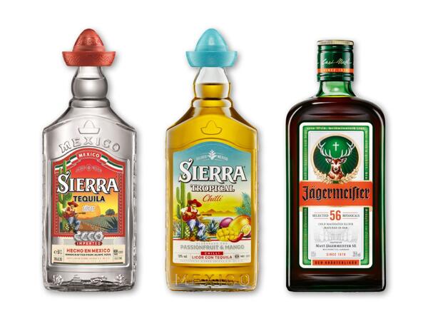 Sierra Tequila, Sierra Tequila Tropical Chilli eller Jägermeister