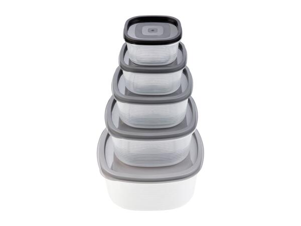 Livarno Home Food Storage Container Set - 5 Pack