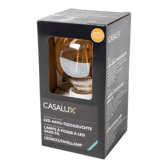 CASALUX(R) Lampe de table LED à batterie