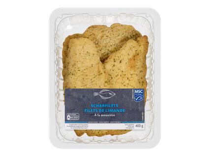 Filet de limande façon meunière