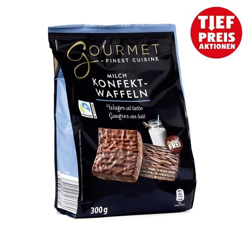 GOURMET FINEST CUISINE Konfekt-Waffeln, Milch