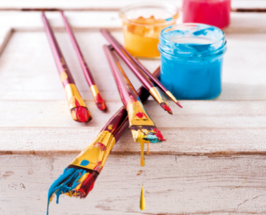 Set di pennelli da artista, 10 pezzi
