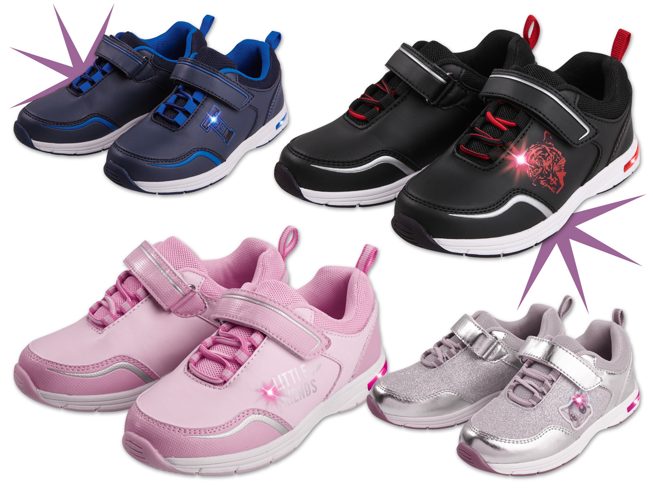 LUPILU(R) Kleinkinder Blinkschuhe1