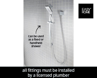 Rain Shower with Arm or Shower on Rail