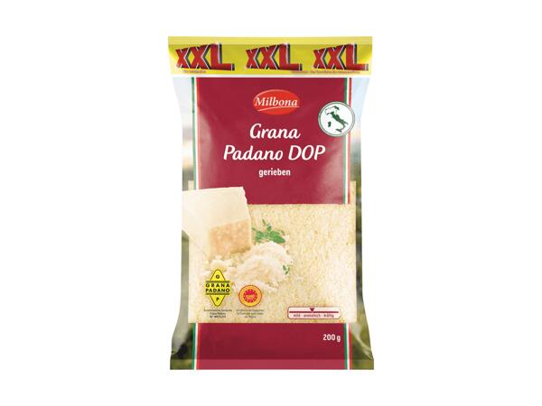 Grana Padano DOP gerieben
