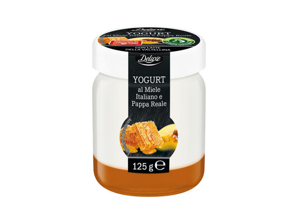 Yogurt with Italian Honey and Royal Jelly Layer