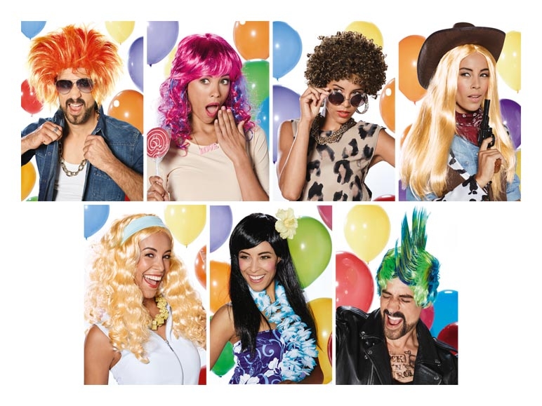 Perruque de carnaval