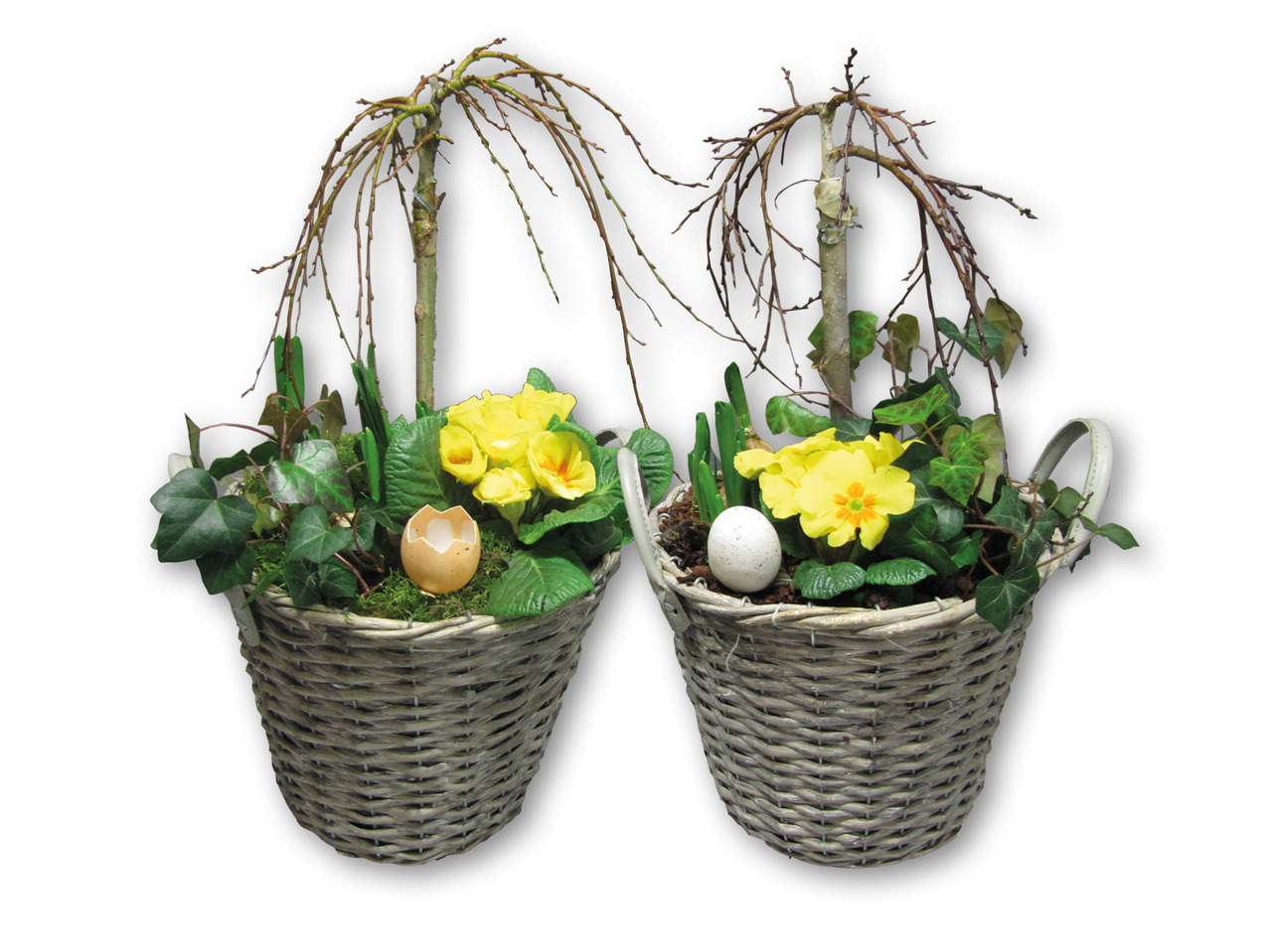 Stor påskesammenplantning