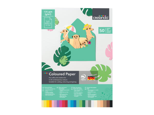 Crelando Coloured Card