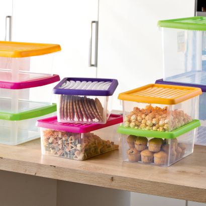 Boîtes de conservation en plastique