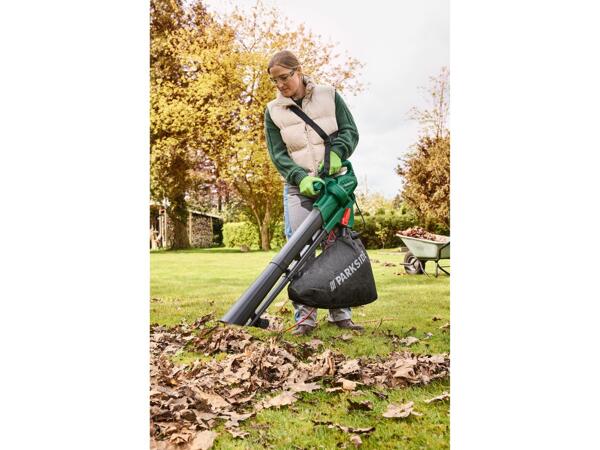 Electric Leaf Blower and Vacuum with Shredder