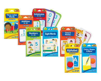 School Zone Flashcards