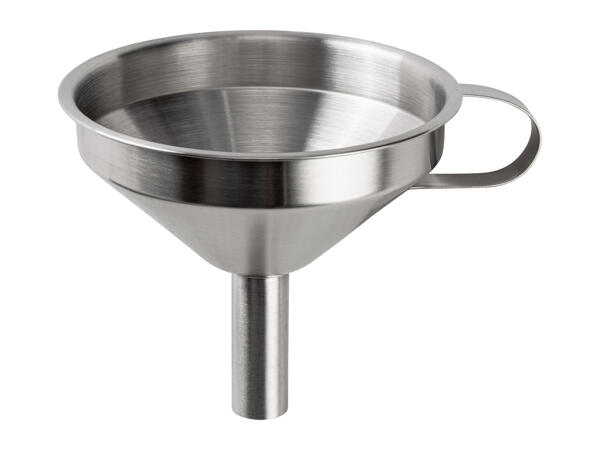 Ernesto Stainless Steel Splatter Guard Set / Steamer Basket/ Funnel