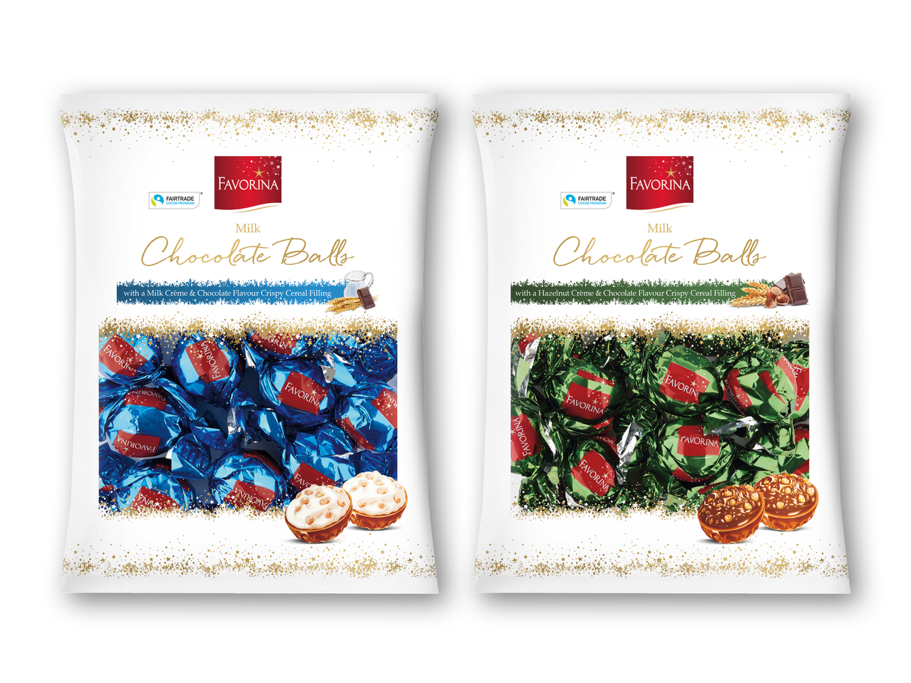 Fyldte chokoladekugler