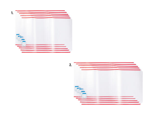 Housse de protection pour livre, lot de 5
