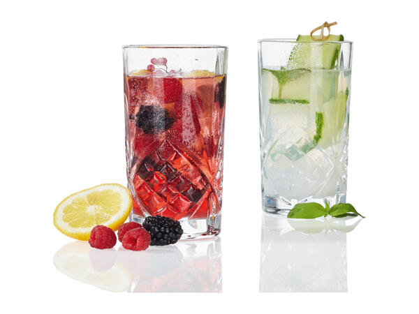 Ernesto Whisky Glasses / Highball Glasses - 4 pack