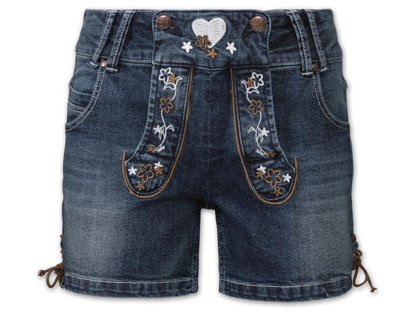Damen Trachten-Jeans-Capri/-Shorts