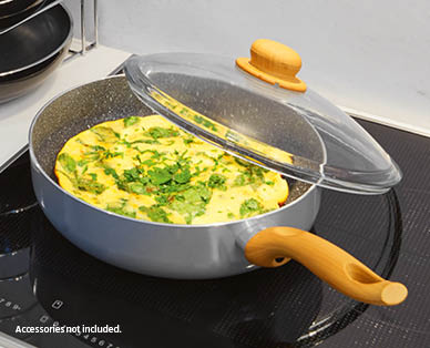 Frying Pan with Glass Lid 28cm
