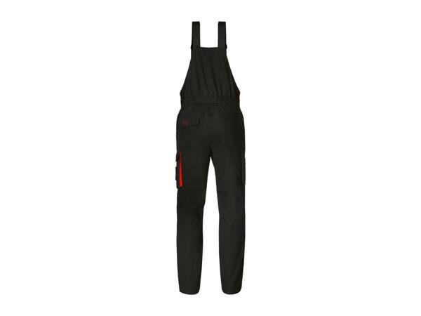 Parkside Men's Work Dungarees - Black