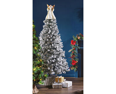 Aspen Luxury Flocked Christmas Tree 7ft (213cm)