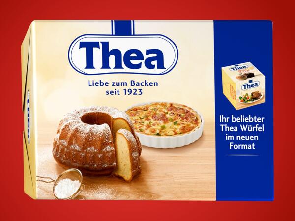 Margarine-Würfel