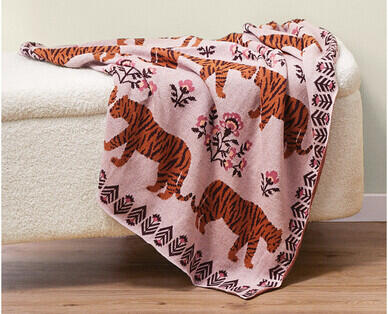 Cotton Knitted Blanket