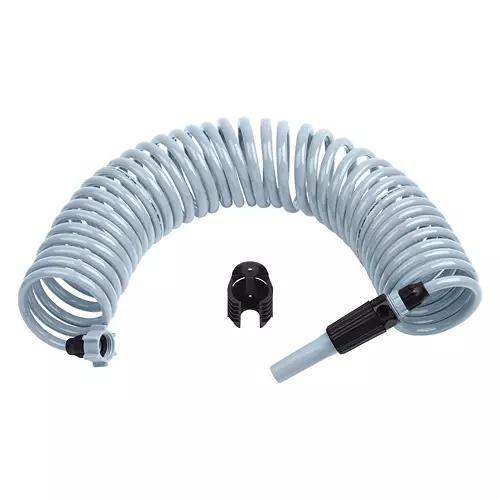 Coiled Garden Hose - Blue