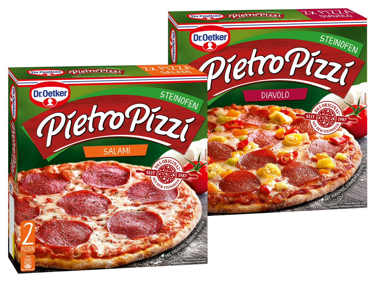 DR. OETKER Pietro Pizzi 540 - 760 g