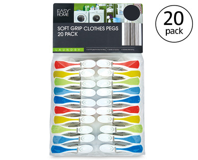 Soft Grip Clothes Pegs