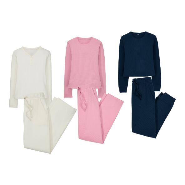 UP2Fashion(R) Pyjama mit Waffelstruktur