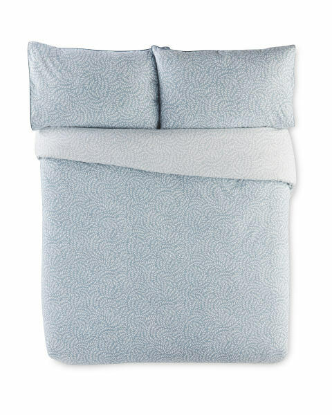 Leaves Easy Care King Duvet Set
