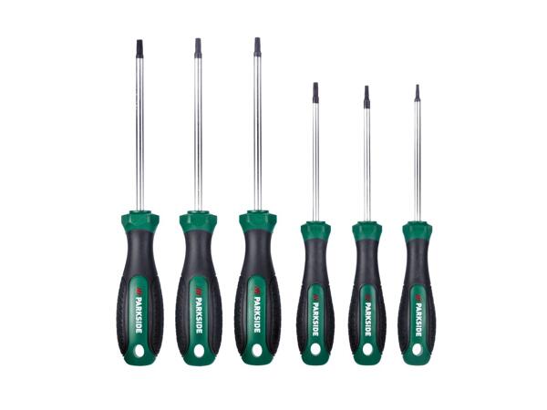 Screwdriver set, 6 pieces