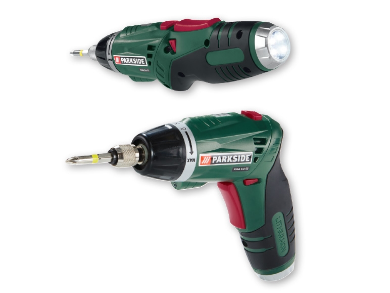 Parkside(R) 3.6V Li-Ion Cordless Screwdriver