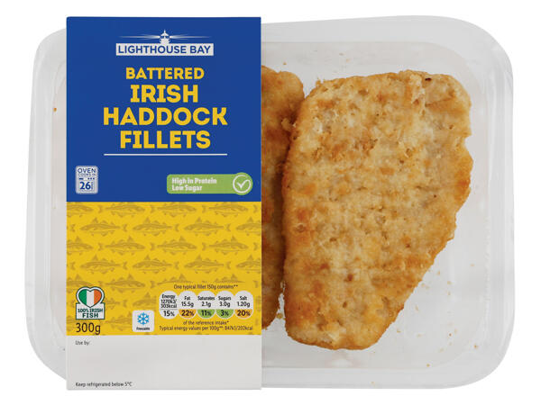 Breaded Haddock Fillets